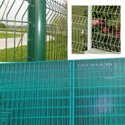 Hot Sale !! PVC coated metal fence panels