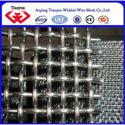 crimped wire mesh/Mine sieving mesh/barbecue mesh with ISO